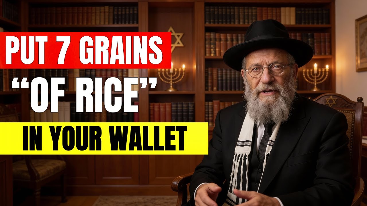 Put 7 GRAINS of Rice in Your Wallet: Jewish Wealth Ritual That Works Overnight