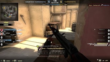 CSGO Competitive - Zeus on Mirage - Tetris