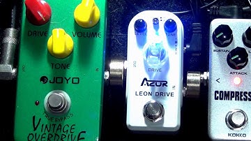 AZOR AP-316 Leon Ultimate Drive Overdrive Guitar Effect Pedal Part 2