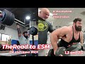 The Road to ESM! 1.3 and 1.5 OH and Upper Back Training Vlog