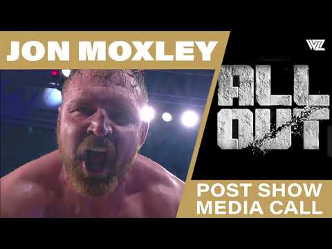 Jon Moxley AEW All Out 2020 Post Show Media Scrum