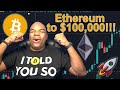 BITCOIN IS GOING TO $1'000'000, ETHEREUM TO 100'000!  [I explain why]