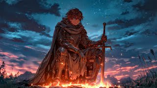 A Knight’s Quiet Vigil 🔥 | Epic Fantasy Ambience for Writing, Reading & Deep Focu screenshot 5