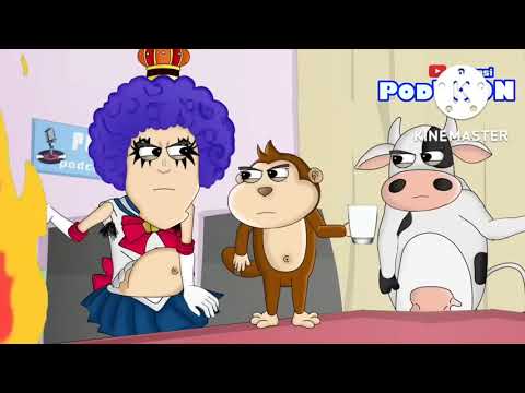 Animasi Podtoon Full 1 Jam Nonstop Sapi Gila