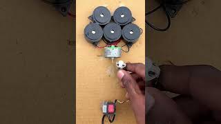 Powering 5 Buzzer with mini BLDC Drone motor #tech #diy #project #school