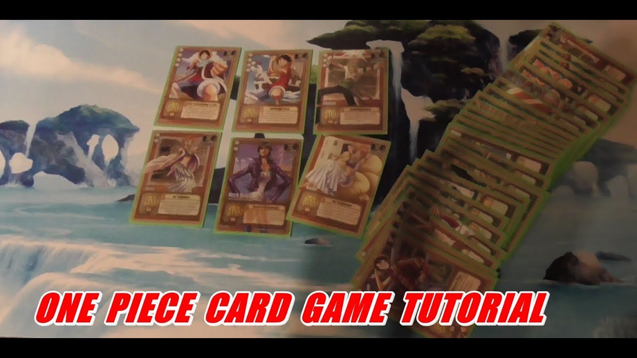 One Piece Card Game Tutorial wie man das TCG spielt (GER) - YouTube