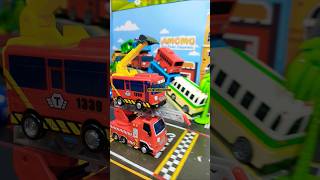 Team Pemadam Kebakaran Cepat Cepatlah Tayo #trukdamkar #mobilpemadam #tayothelittlebus #firefighter