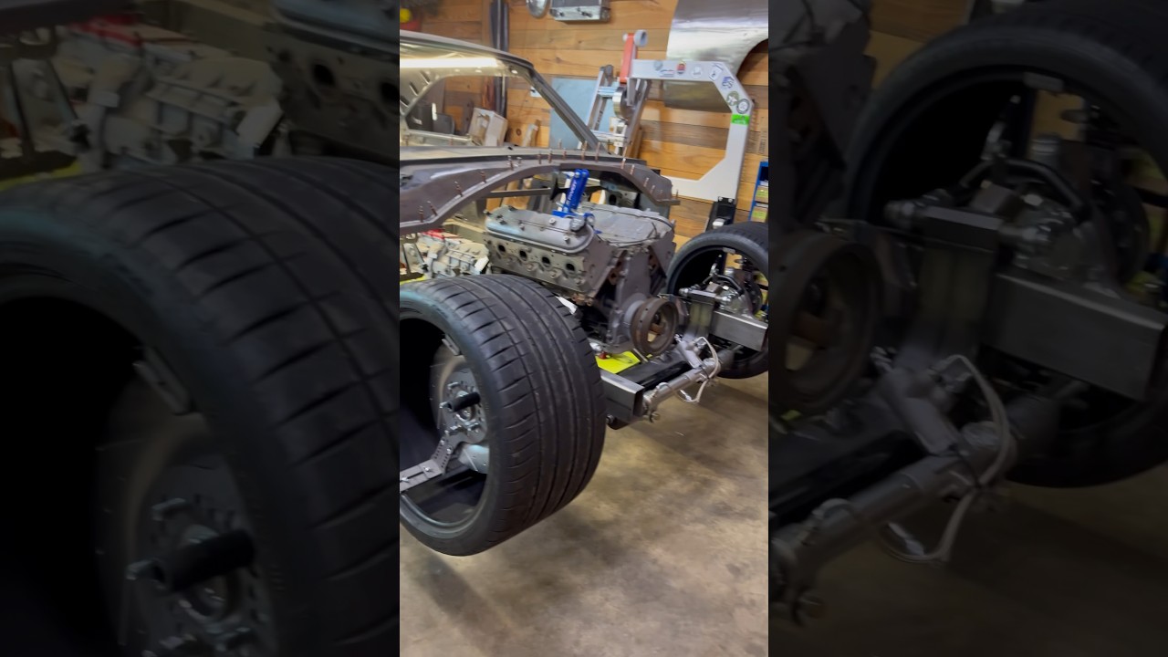 First Look at my Mid-Front Engine 70 Charger 