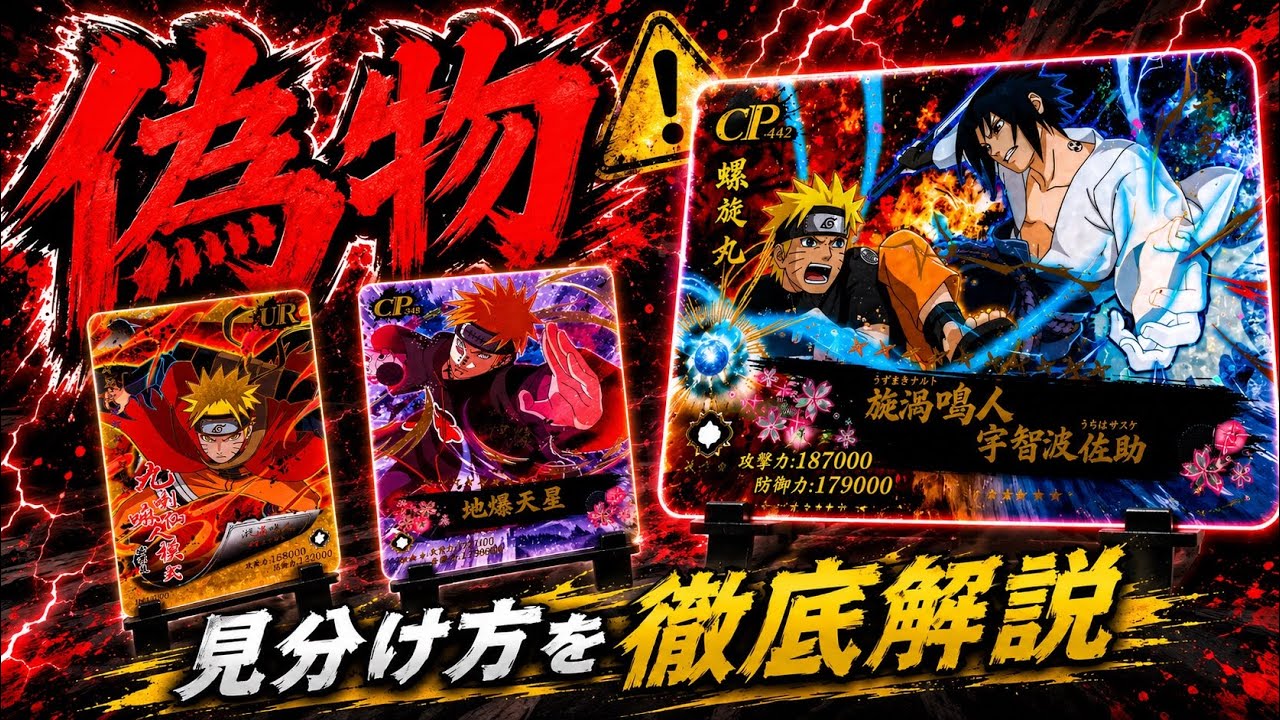 NARUTOカード人気上昇中！購入前に知ってほしい海外製品の話 - YouTube