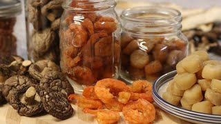Faire des crevettes séchées, des pétoncles et des champignons - Chinese Cooking 101 screenshot 5