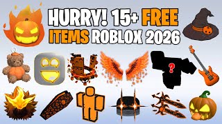 HURRY! 15+ FREE ITEMS & NEW PROMO CODES ON ROBLOX 2026!