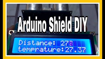 DIY Electronics: How to Build a Professional Arduino Shield with Temperature & Distance Sensors