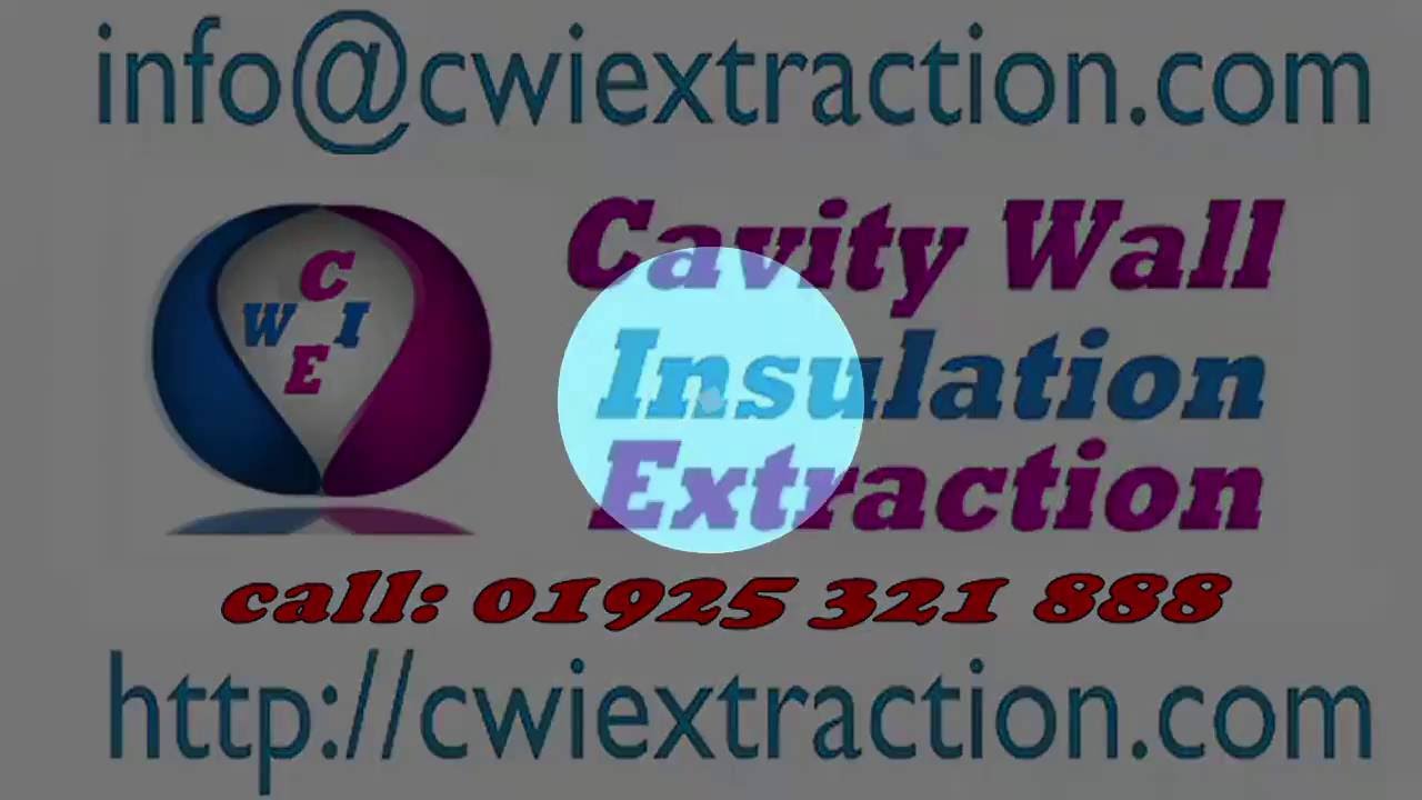 cavity wall insulation removal