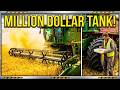 Modern Agriculture Machines in Action: The Ultimate Harvesting Tank!