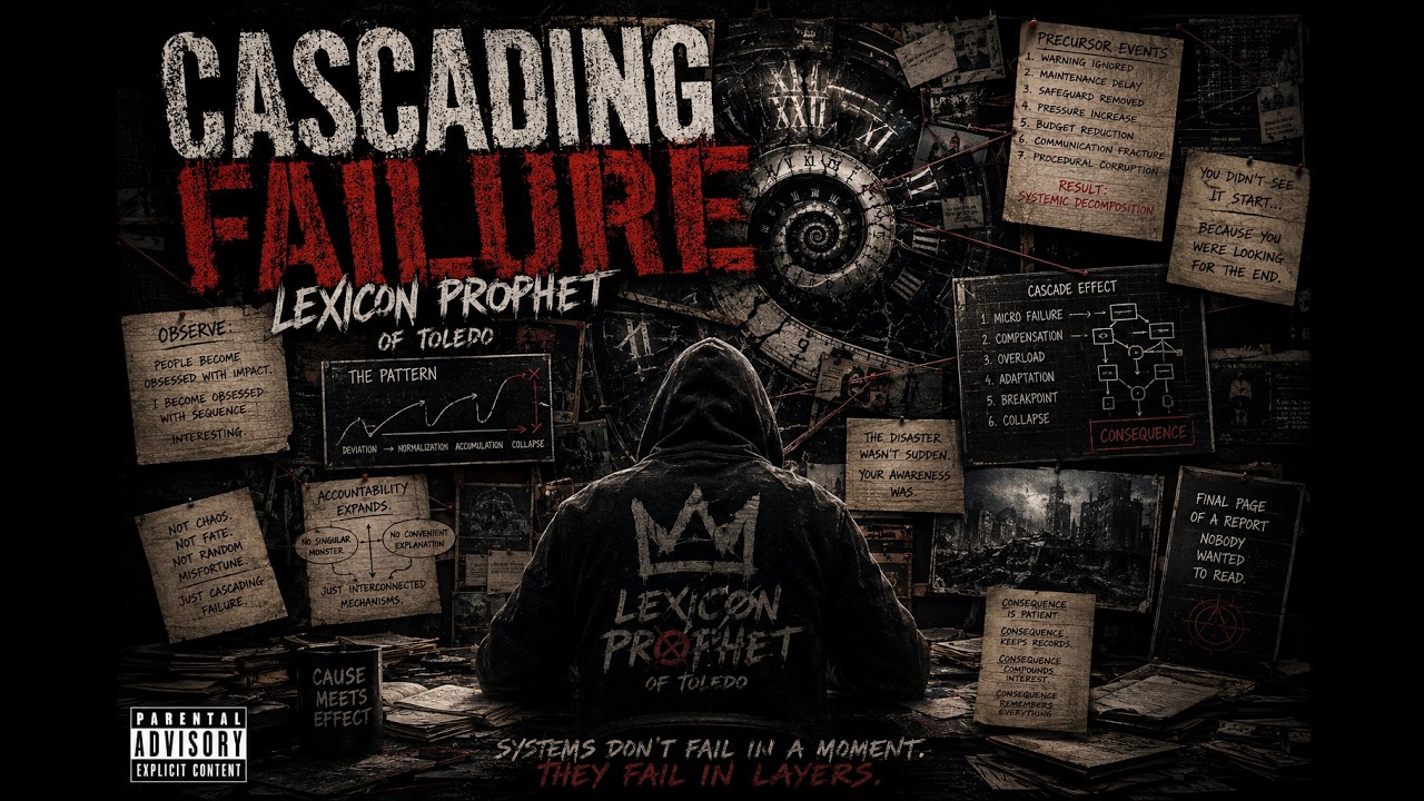 CASCADING FAILURE | Lexicon Prophet of Toledo adlı videoyu YouTube'da izle CASCADING FAILURE | Lexicon Prophet of Toledo adlı videoyu YouTube'da izle