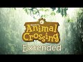 Relaxing animal crossing rainy day music  rain sounds  extended