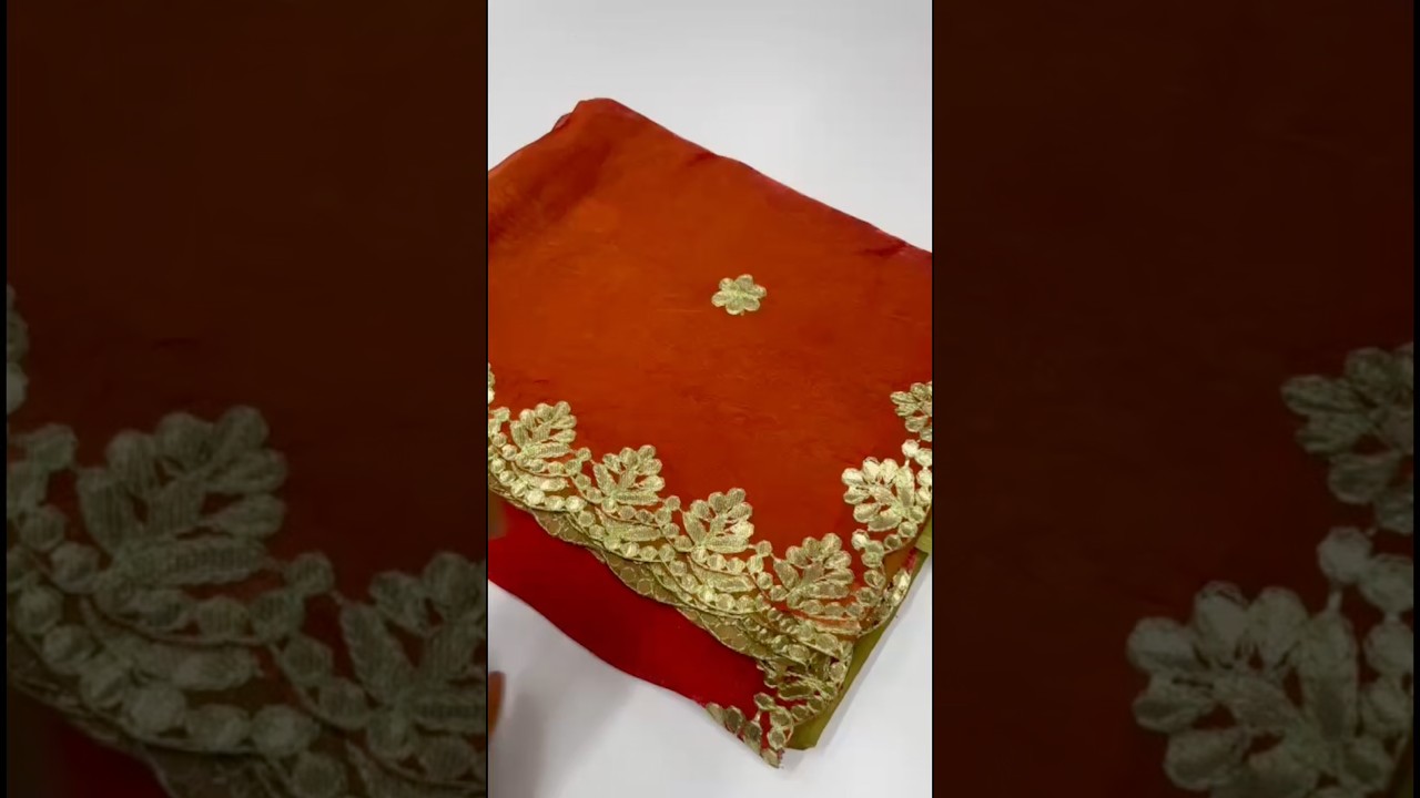 Wedding Season Special Gotapatti Designer Saree