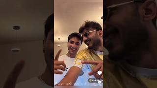 Abhishek Sharma × Axar Patel — party mode unlocked 🍾🍷 Chaos snap Vibe 🤌🏻 #abhisheksharma #axarpatel