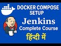 Jenkins Docker Compose YML Setup in Hindi | Jenkins Configuration