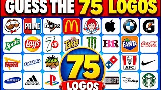Guess the Logo in 3 Seconds! 🔍 | 75 Logos Quiz for Kids | Easy, Medium, Hard & Impossible Levels screenshot 3