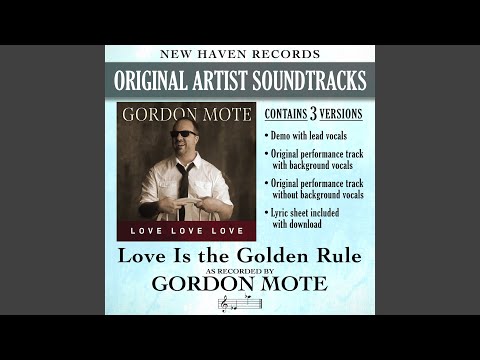 Love is the Golden Rule (Original Performance Track with Background Vocals)