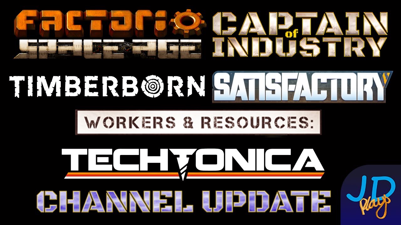 October 2024 Channel Update - Factorio Space Age, COI, WRSR, Timberborn ...