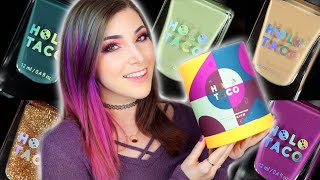 Holo Taco Tea Créme Collection Nail Polish Swatches! || KELLI MARISSA