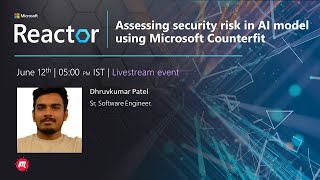 Assessing security risk in AI model using Microsoft Counterfit