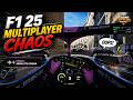 Total Chaos in F1® 25 Multiplayer!