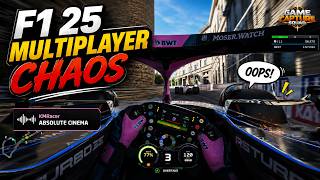 Total Chaos in F1® 25 Multiplayer!