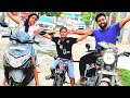 Bike ride with chinu  riya 