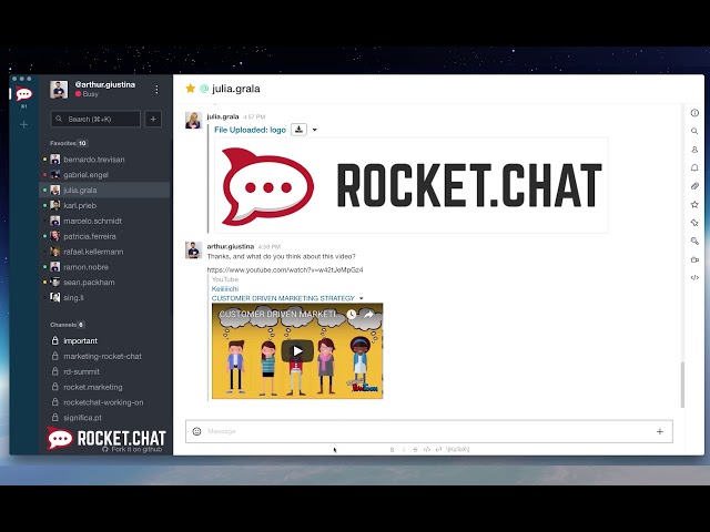 Rocket.Chat Demo