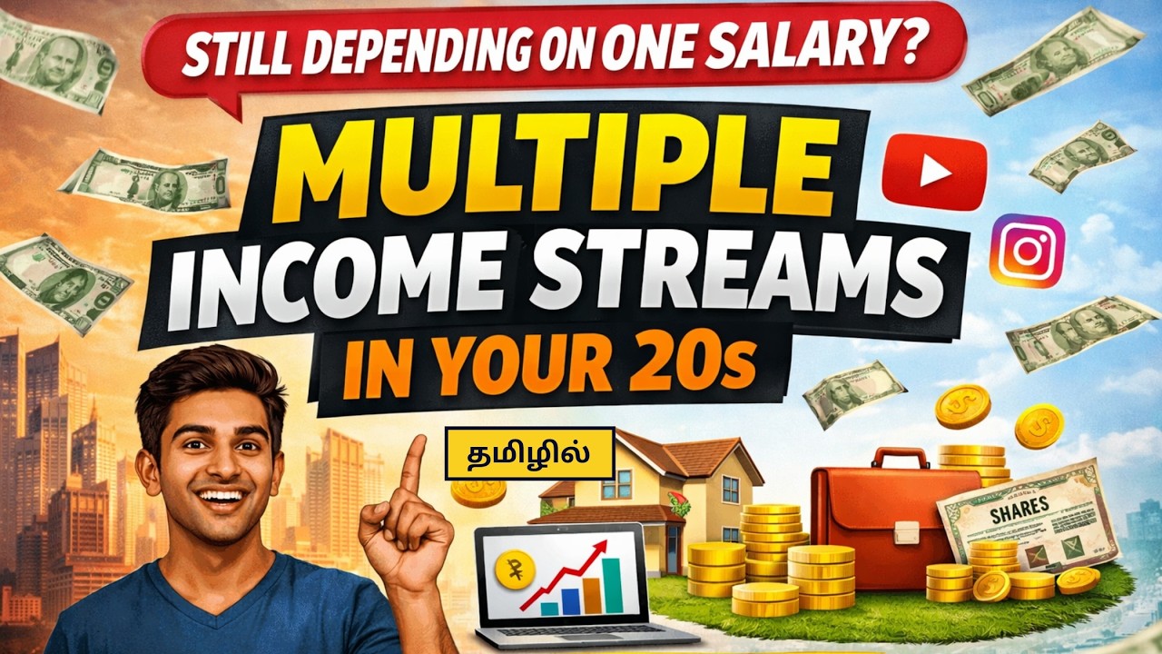 How to Create Multiple Income Streams in Your 20s in Tamil | Step-by-Step Guide for Beginners