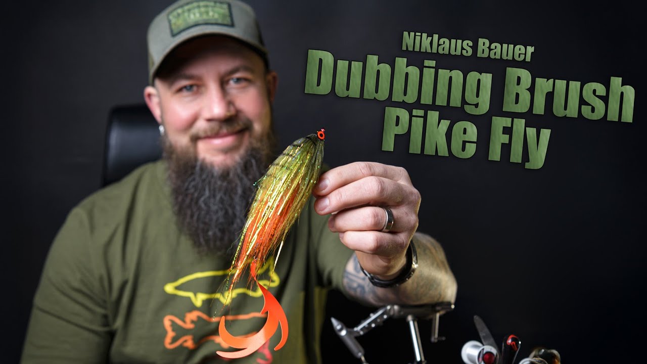 Bauer’s Dubbing Brush Pike Fly