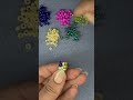 DIY Beaded Cube: Easy Crafting for Fun! #shorts