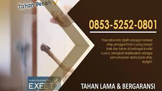 NEGO SAMPAI DEAL!! Jual Polycarbonate Meteran 0853 5252 0801 bahan atap kanopi polycarbonate