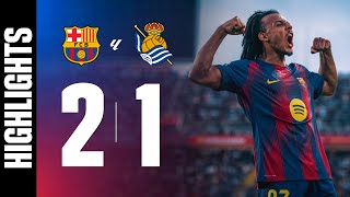 FC BARCELONA 2 vs 1 REAL SOCIEDAD | LALIGA 2025/26 MD07 🔵🔴