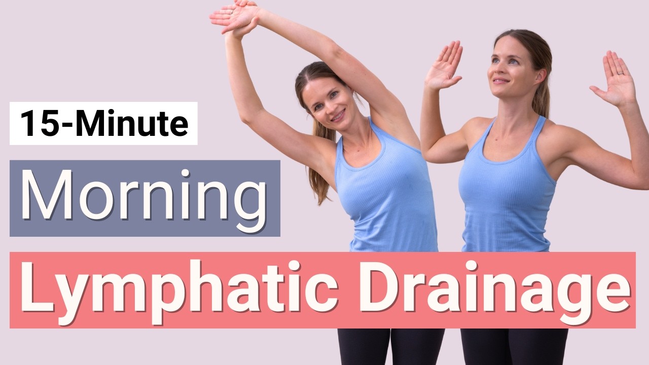 Lymphatic Exercise Routine Morning Lymphatic Drainage Exercise Routine (Gentle, Full Body) - YouTube