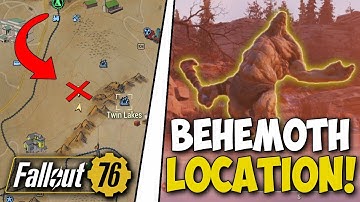 Fallout 76 - Super Mutant Behemoth Location (Farmable Spawn!)