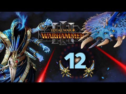 Видео: Перевёртыш Total War Warhammer 3 прохождение за Обманщиков Тзинча (сюжетная кампания) - #12