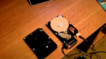 HardDrive Writing Data