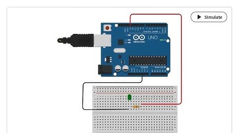 Tinkercad 模擬Arduino LED閃燈