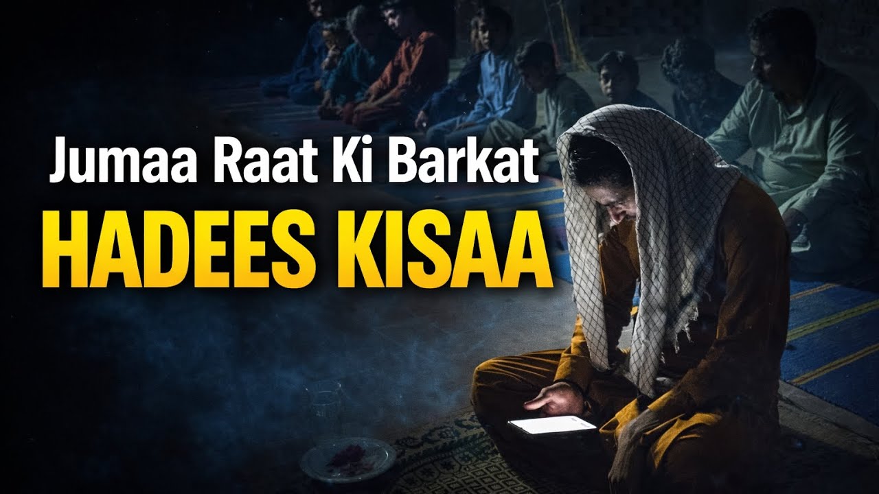 Jumaa Raat imam bargha me hadees kisaa parhi.