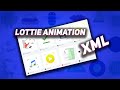 Lottie Animation в XML Android Studio + Kotlin