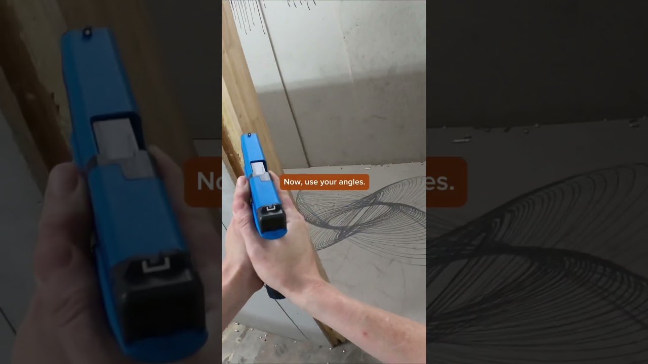 Did she get it right after shots fired? 