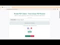 How to Rotate a PDF Online?