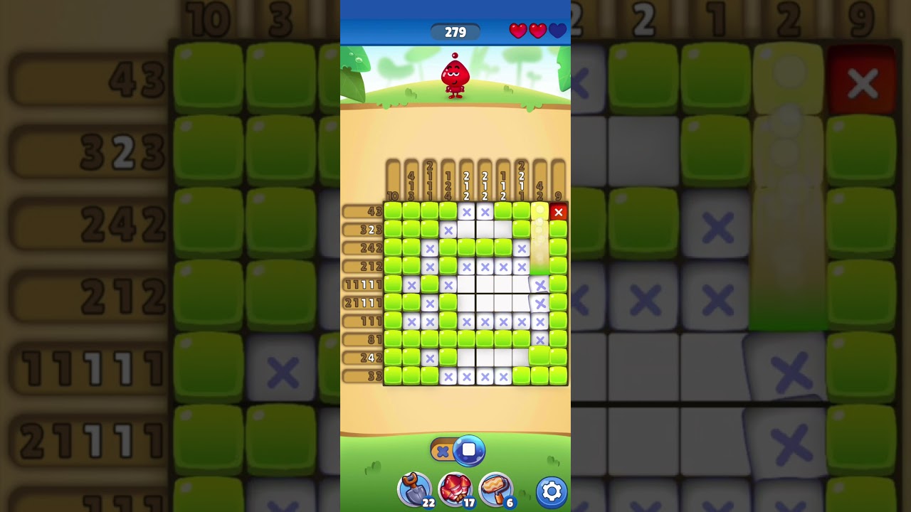 NONO CROSSING LEVEL 279 #games #gaming #gameplay #puzzle #level