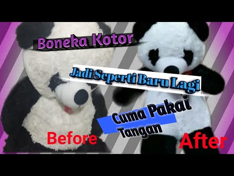 CARA MENCUCI BONEKA (JUMBO) TANPA MESIN CUCI