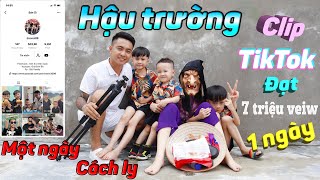 1 ngày cách ly của bít | Quay video tiktok đạt 7 triệu view 1 ngày | Gia Đình Bít