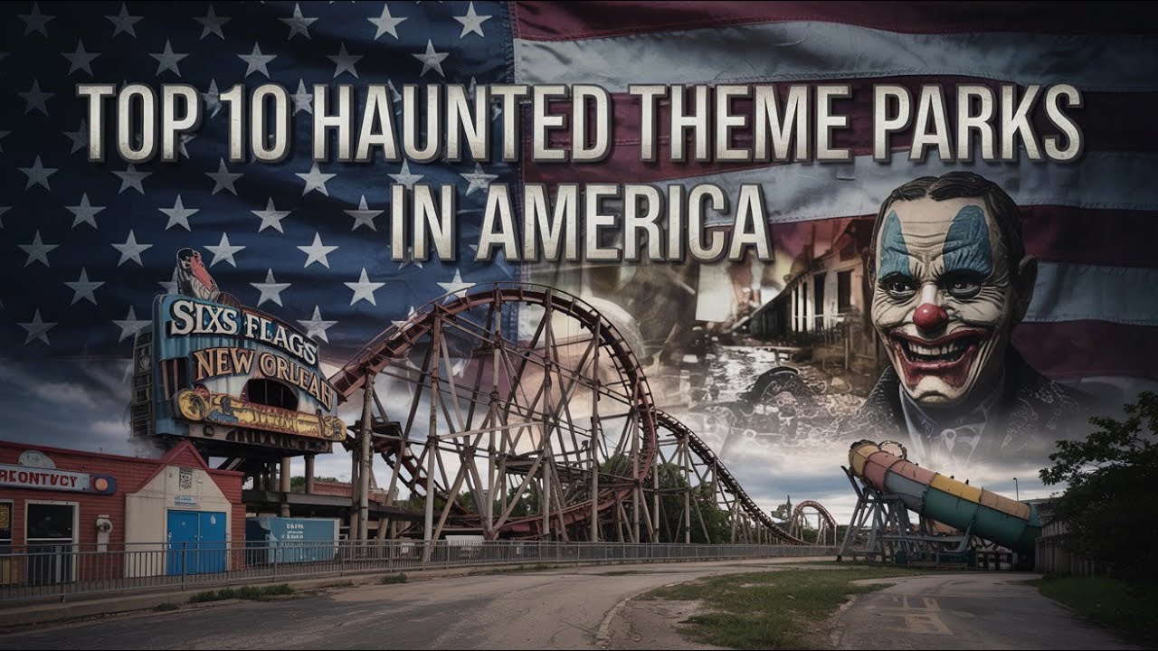 Top 10 Haunted Theme Parks in America | Real Ghost Stories in Abandoned Amusement Parks